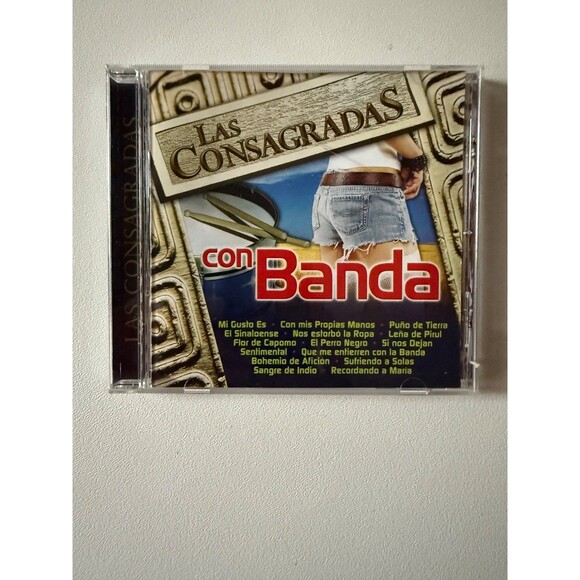Various Artists Las Consagradas Con Banda Vol 1 CD Import Mexico Play Tested - Picture 1 of 6